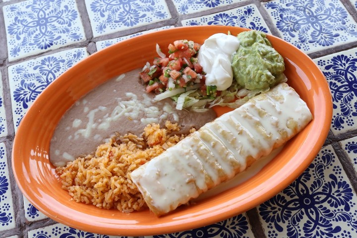 Lunch Chimichangas