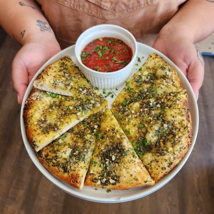 Pesto Garlic Bread