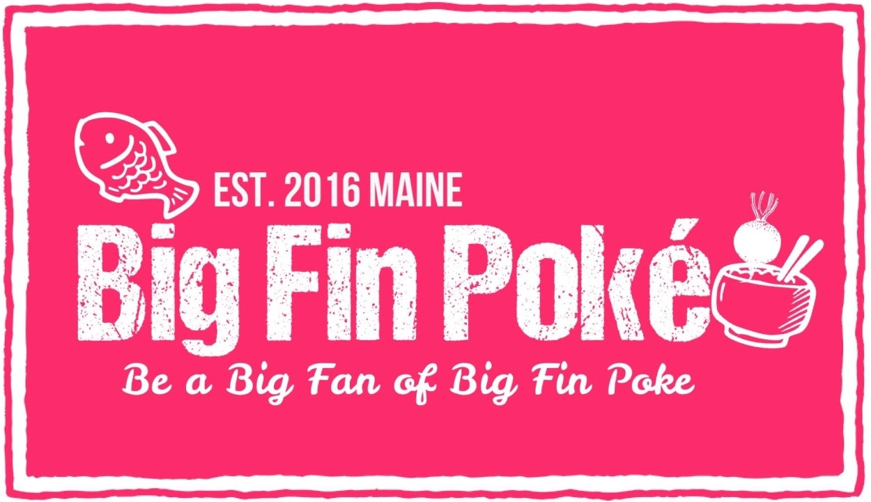 Big Fin Poké Rock Row Westbrook logo