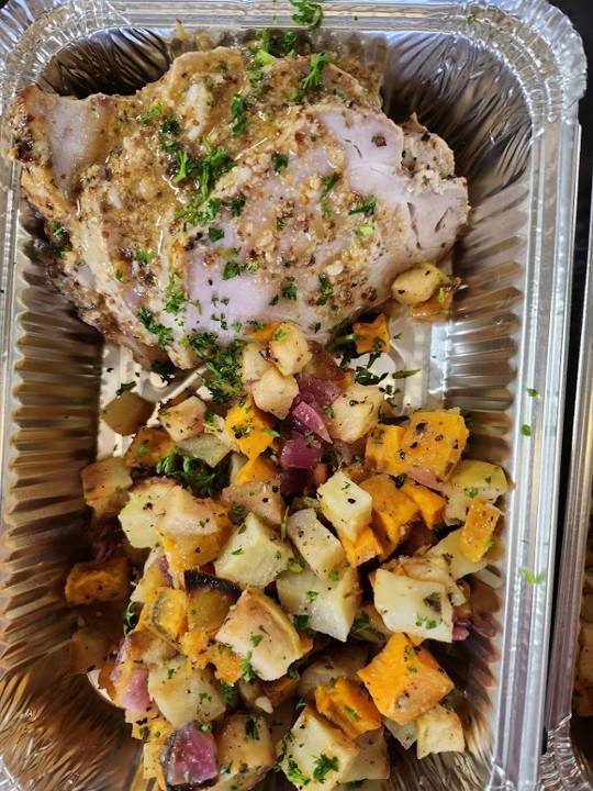 Honey Dijon Roasted Pork Loin
