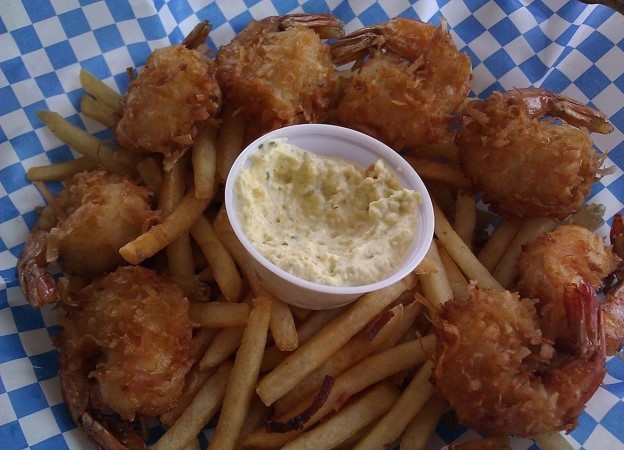 Coconut Shrimp Basket