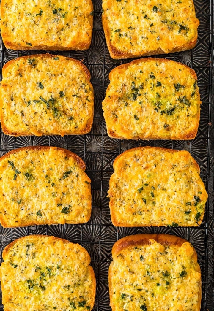 Cheesy Garlic Toast (Side): $4