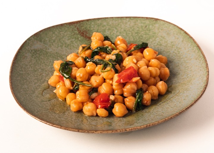 Chickpea Spinach Salad