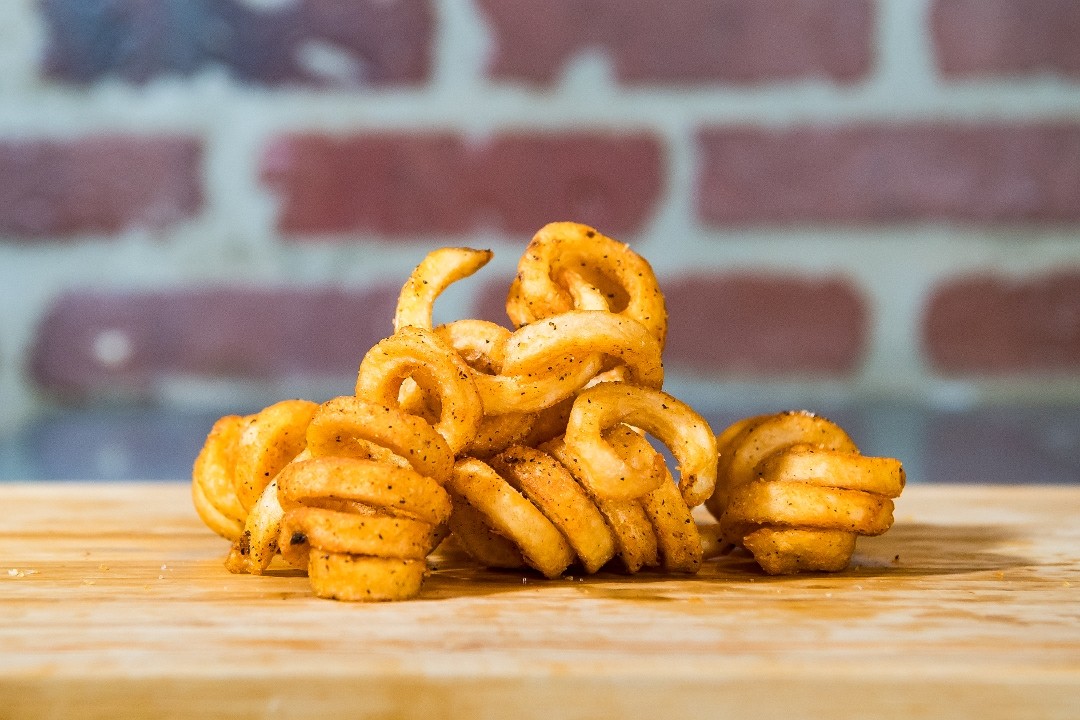 Spicy Curly Fries-Large