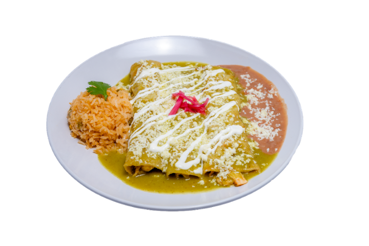 Enchiladas Platillo Dinner