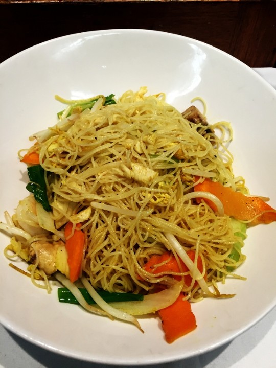 Singapore Style Rice Noodles