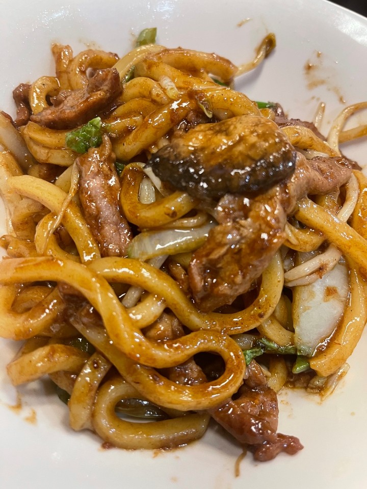 Satay Udon Noodles