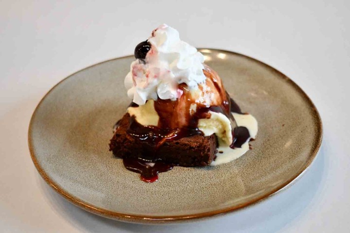 Brownie Fudge Sundae