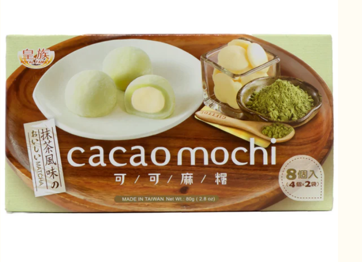 Cacao Mochi Matcha Flavor 8pk 2.8 oz