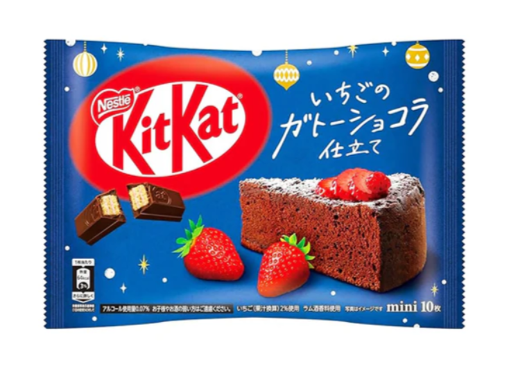 Kit Kat Strawberry Gateau 4.09 oz