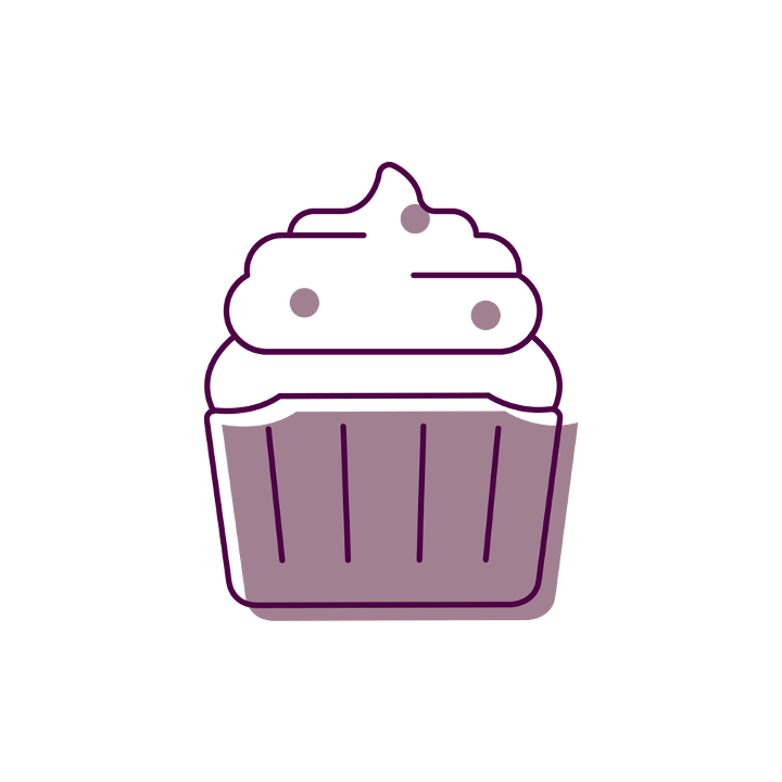 Cupcake: Blackberry Lemon