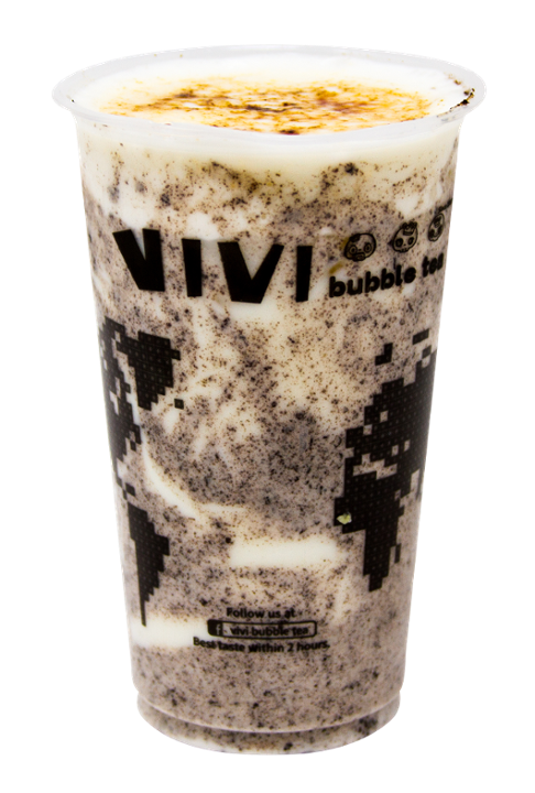 Oreo Creme Brulee Milk