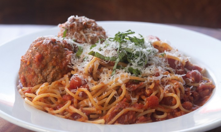 Full Spaghetti meatballs