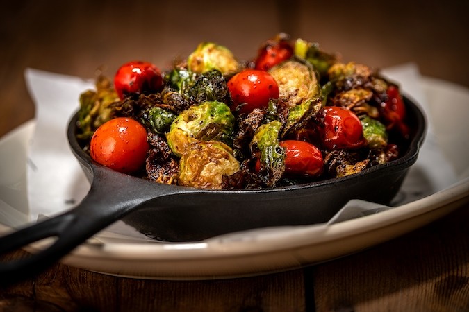 Sweet Smoky Brussels Sprouts