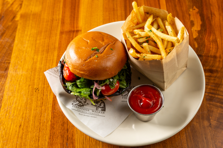 Venice Beach Portobello Burger