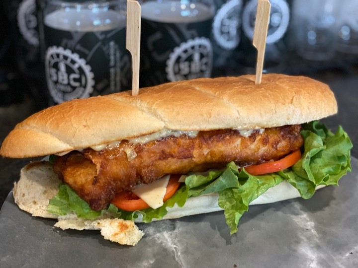 Beer Battered Cod Sandwich