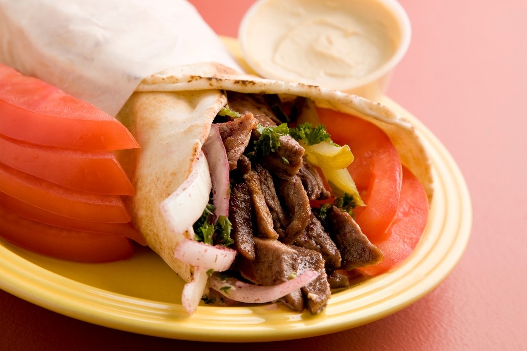 Beef Shawarma Wrap