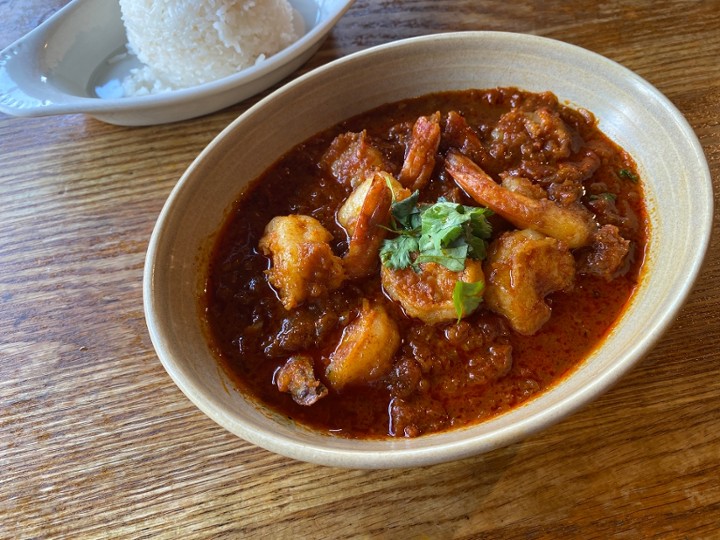 Burmese Style Shrimp Curry