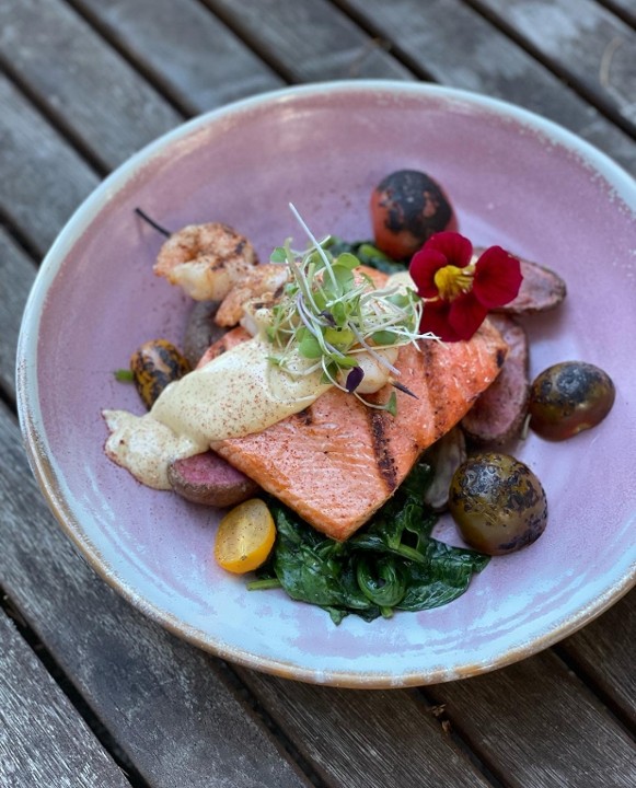 Grilled Sockeye Salmon