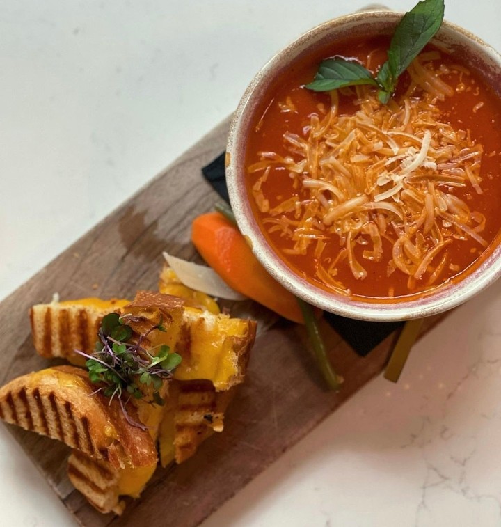 Grilled Cheese & Tomato Soup