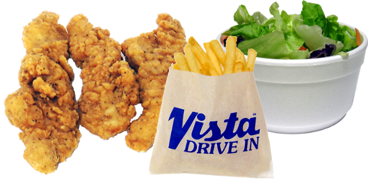 Chicken Strips (3pc) Basket