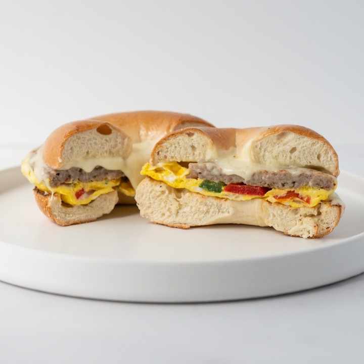 The Fenway  Egg/Sausage/Pepper/Onion and Cheese
