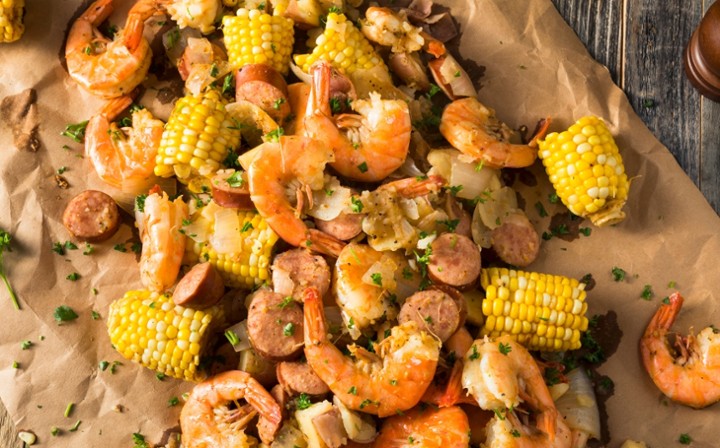 Cajun Style Shrimp Boil For 10