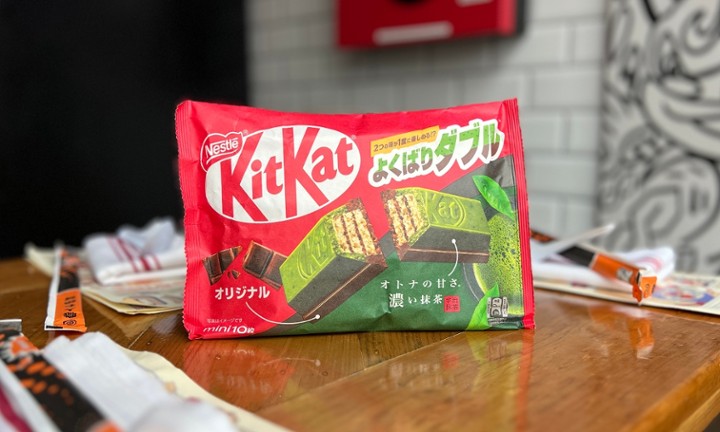 Green Tea Mint Chocolate Kit Kats