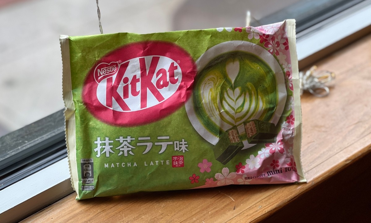 Kit Kats Mini Matcha Latte