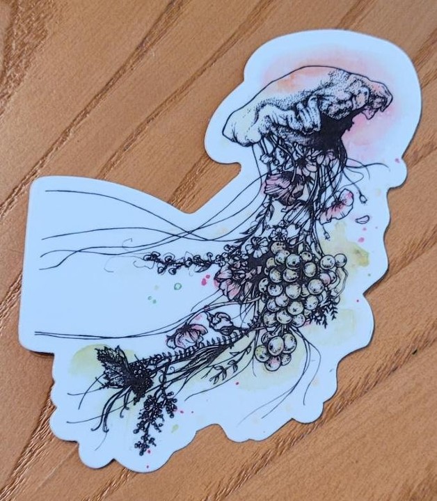 Jellyfish Sticker