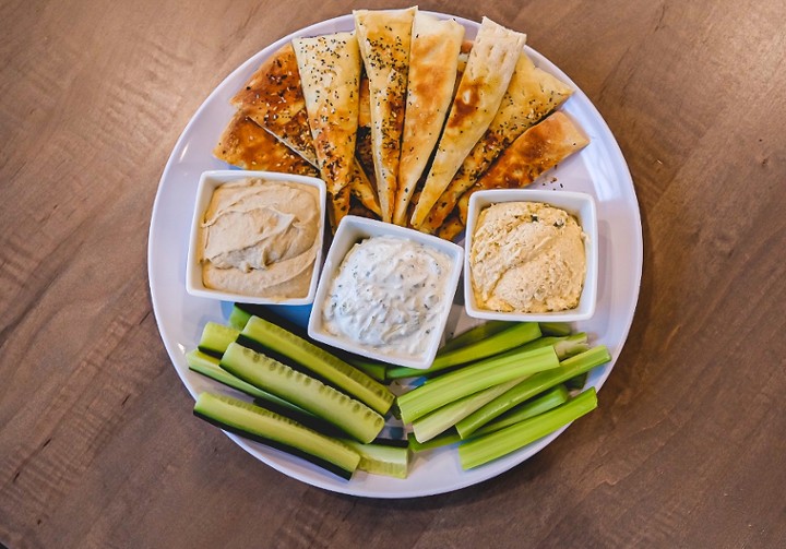 Mediterranean Dip Plate