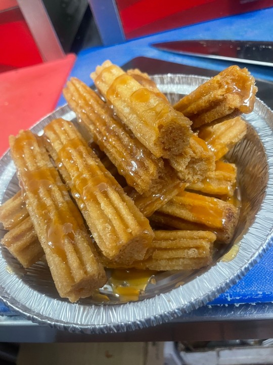 CARAMEL CHURROS (6PC)