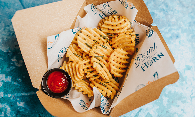 Rosemary Waffle Fries