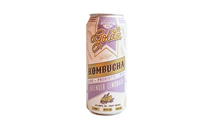 Golda Kombucha Lavender Lemonade