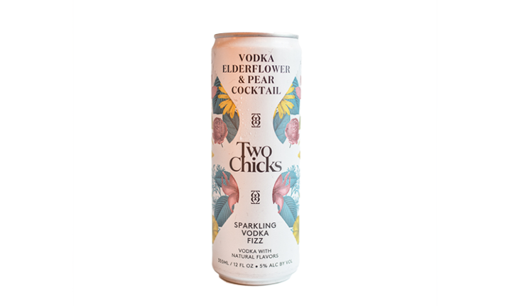 Two Chicks Sparkling Vodka Fizz