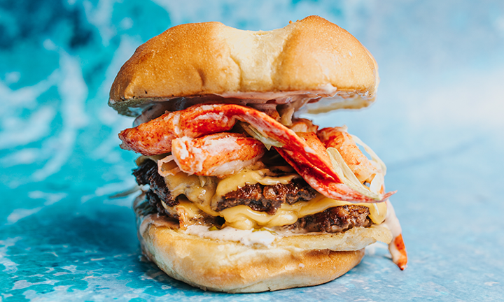 P&H Lobster Smash Burger