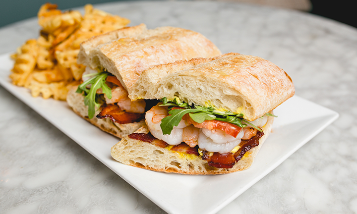 Shrimp Saffron Aioli BLT
