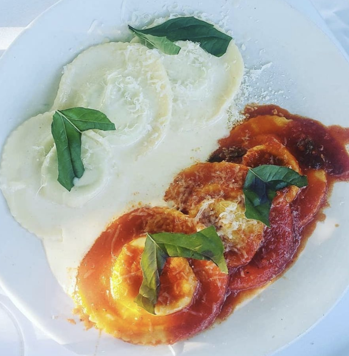 Bistro Don Giovanni - RAVIOLI HALF AND HALF