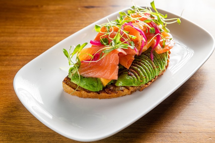 Smoked Salmon Toast