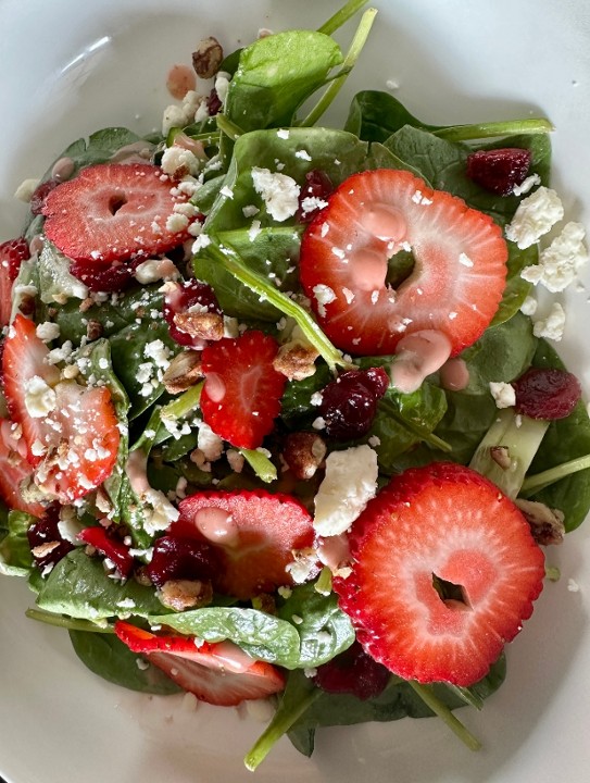 Strawberry & Spinach Salad