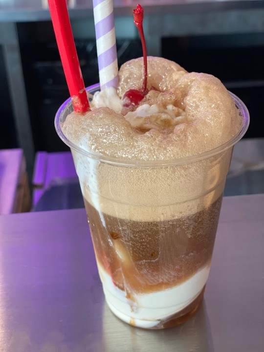 JOHNNIE RYAN'S  ROOT BEER FLOAT