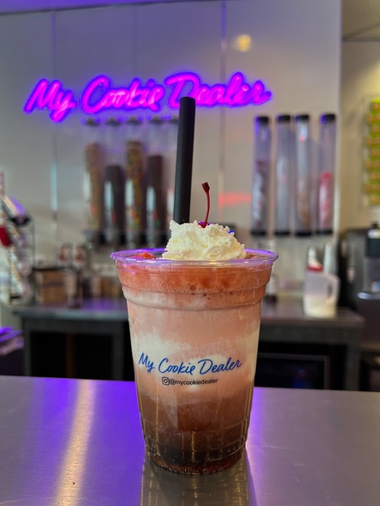 JOHNNIE RYAN'S CHERRY COLA FLOAT