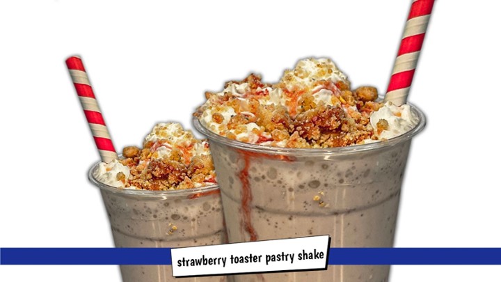 STRAWBERRY TOASTER PASTRY MILKSHAKE