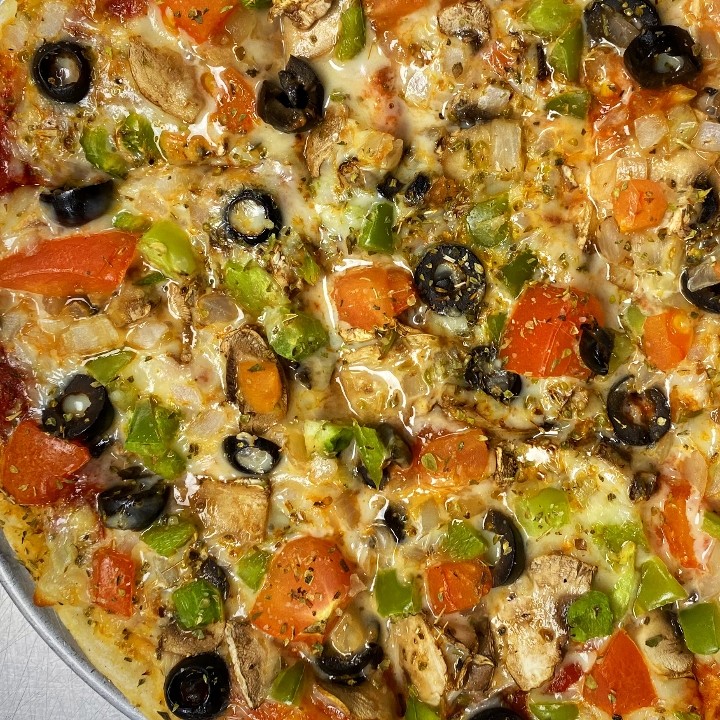 9" Senior Veggie Pizza
