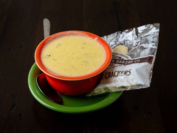 Cup of Broccoli Cheddar Soup