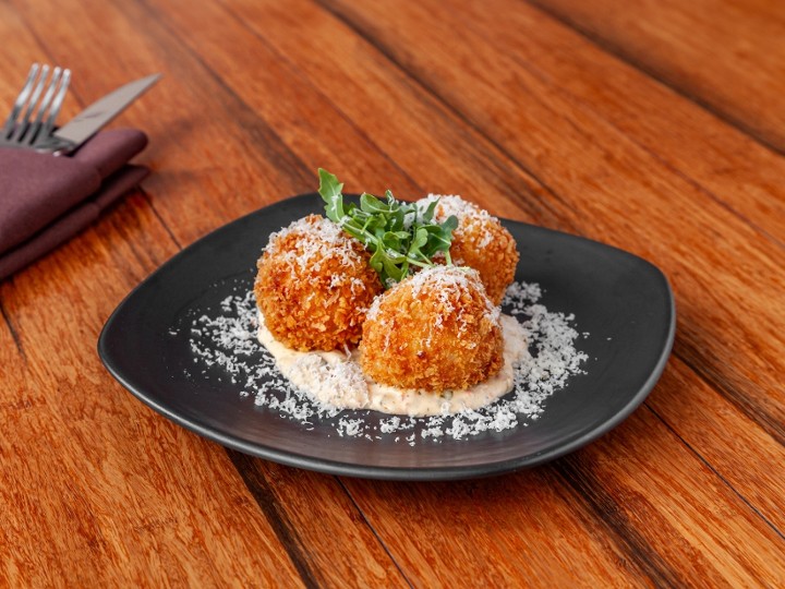 Mortadella Arancini