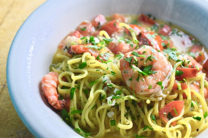 Shrimp Scampi Reheat