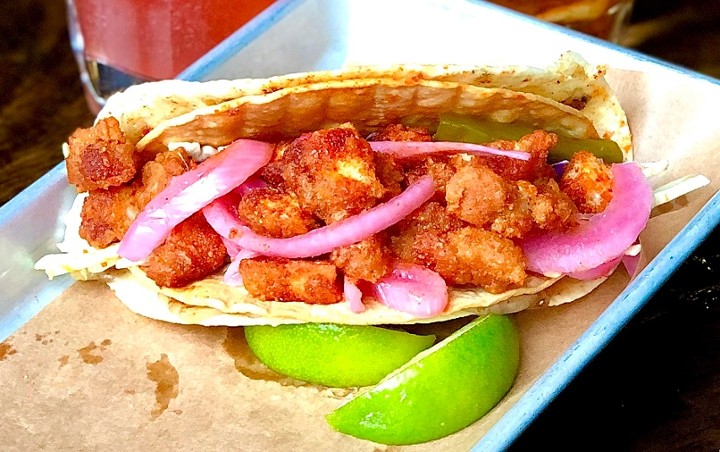 Nashville Hot Chicken Taco~