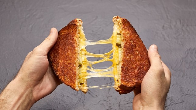 Pickle Grilled Cheese