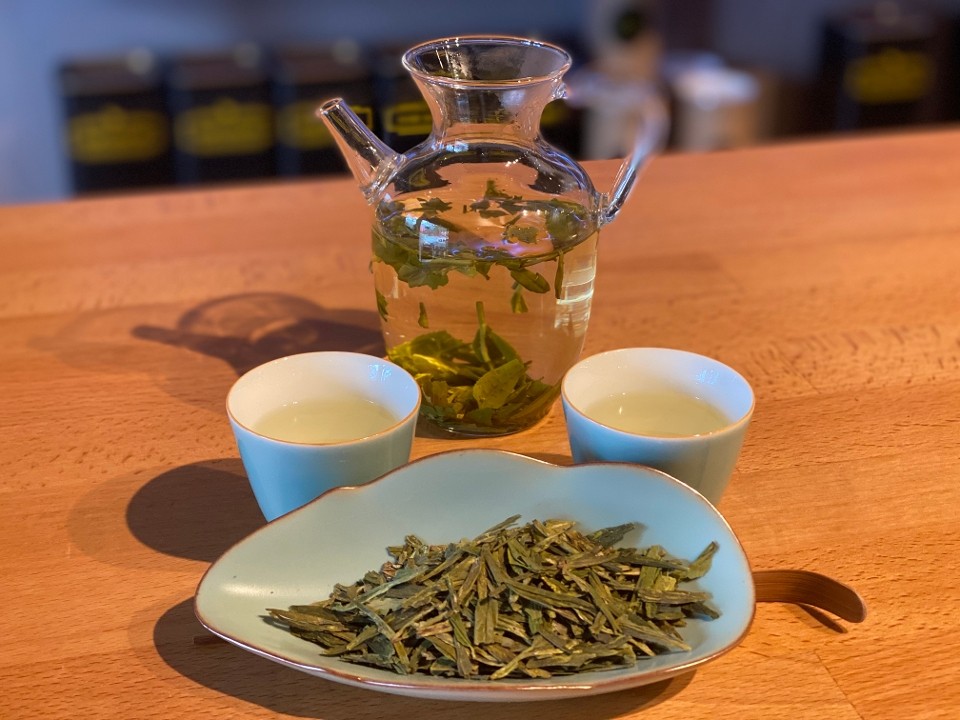 Dragonwell Tea - premium 1oz/ 28.85 gram